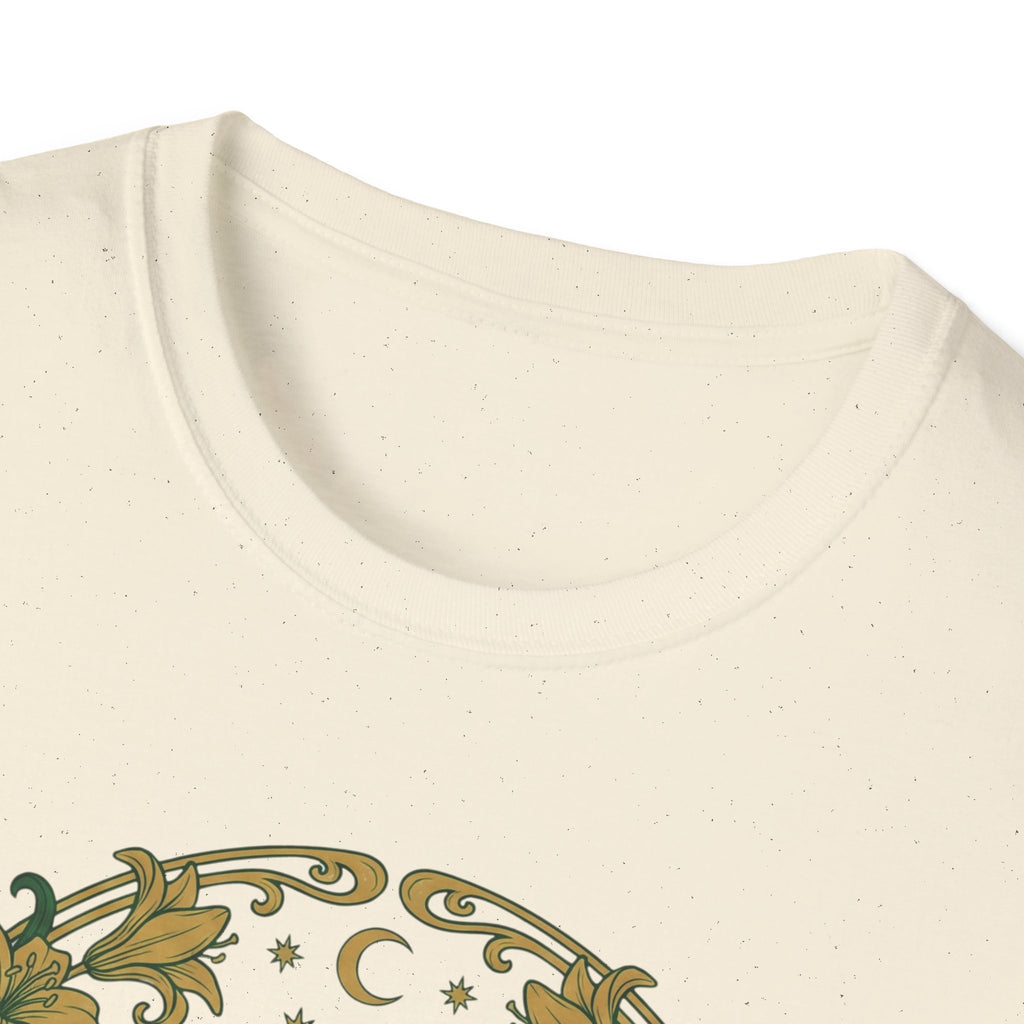 Cosmic Garden Art Deco T-Shirt