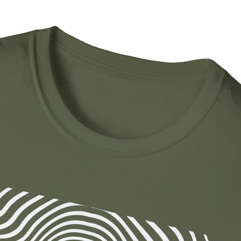 Hypnotic Op-art UFO T-Shirt