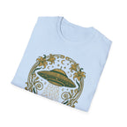 Cosmic Garden Art Deco T-Shirt