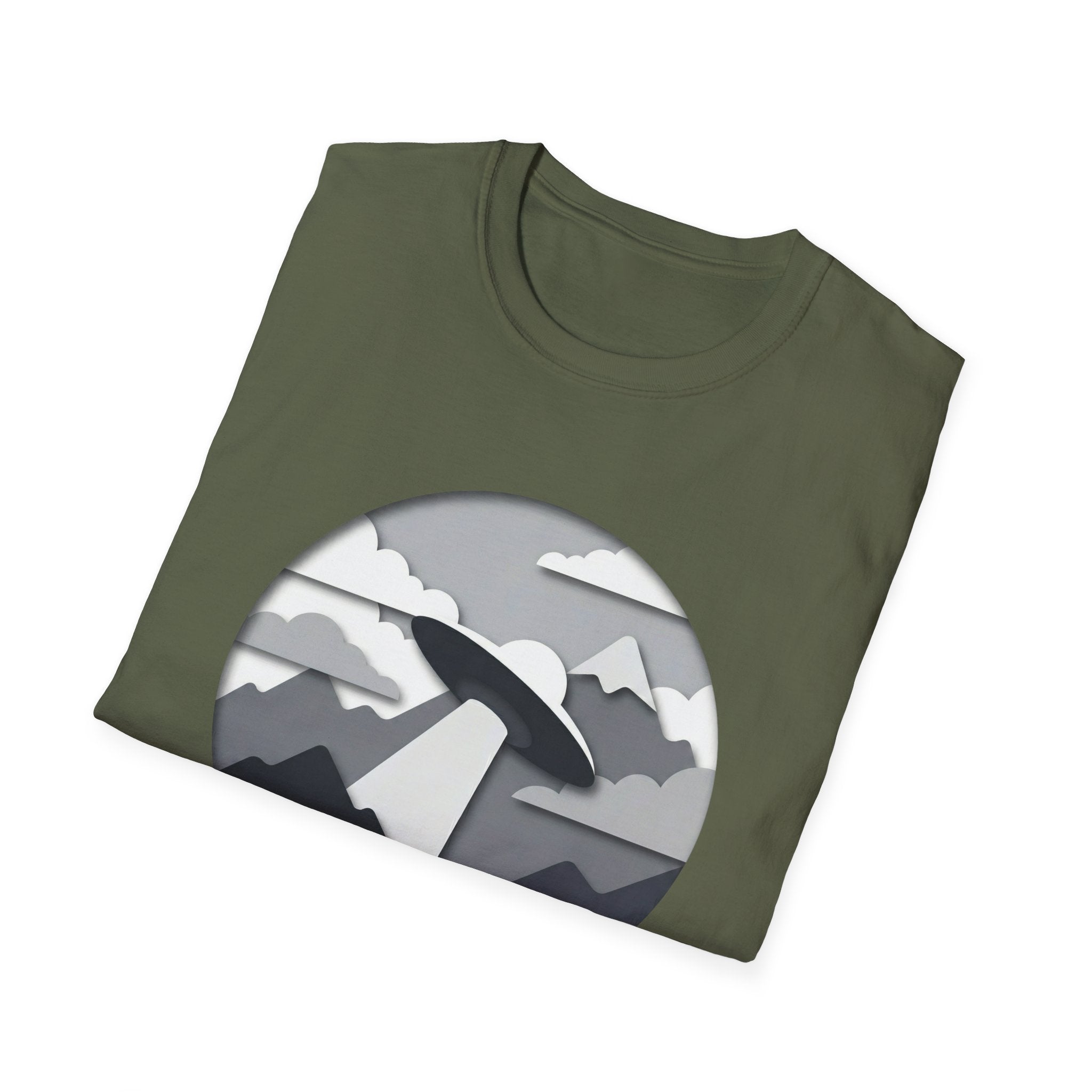 Papercut UFO T-Shirt