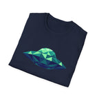 Green Cubist UFO T-Shirt