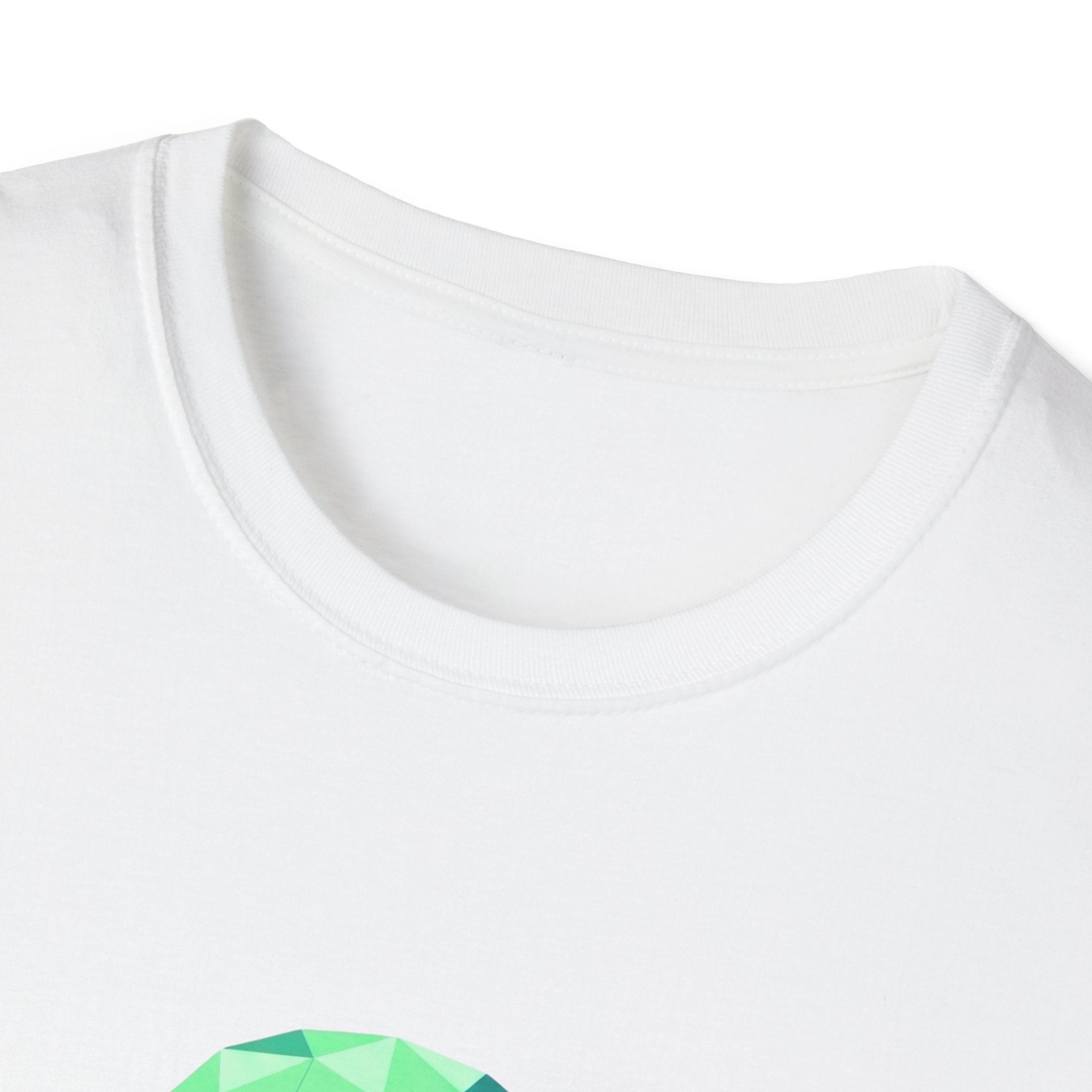 Green Cubist UFO T-Shirt