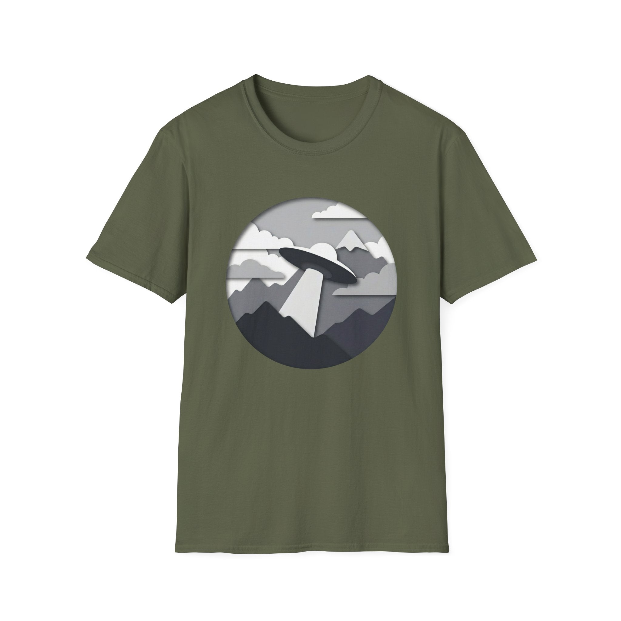 Papercut UFO T-Shirt
