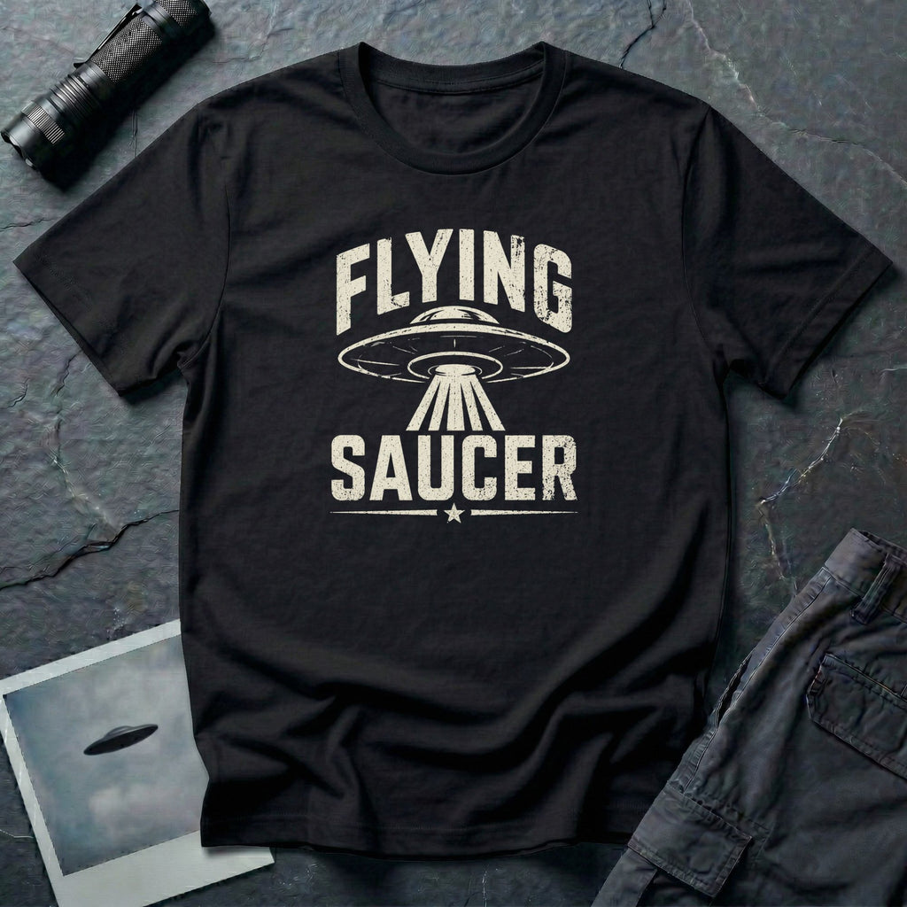 Flying Saucer Retro UFO T-Shirt