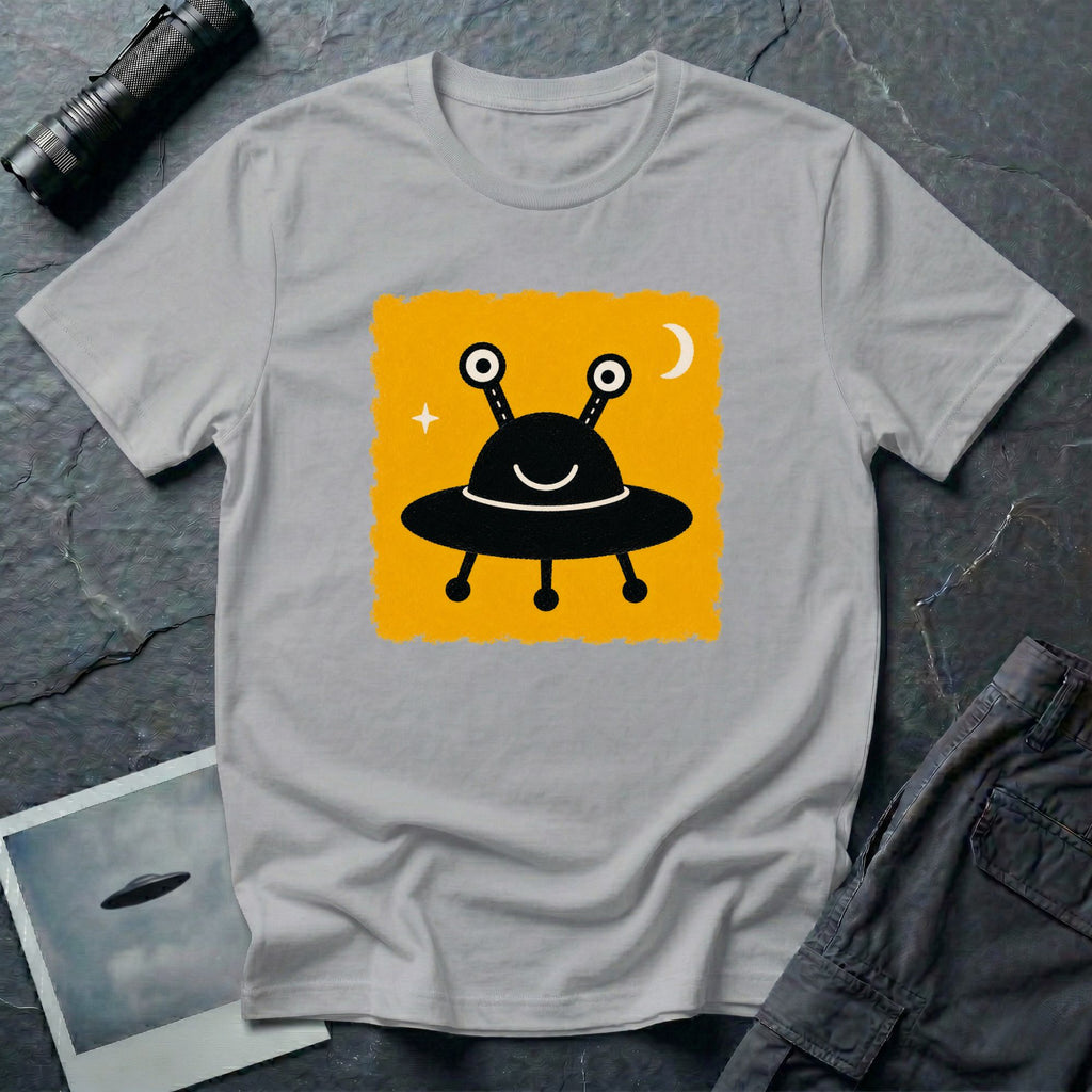 Little Visitors: The Guest UFO T-Shirt
