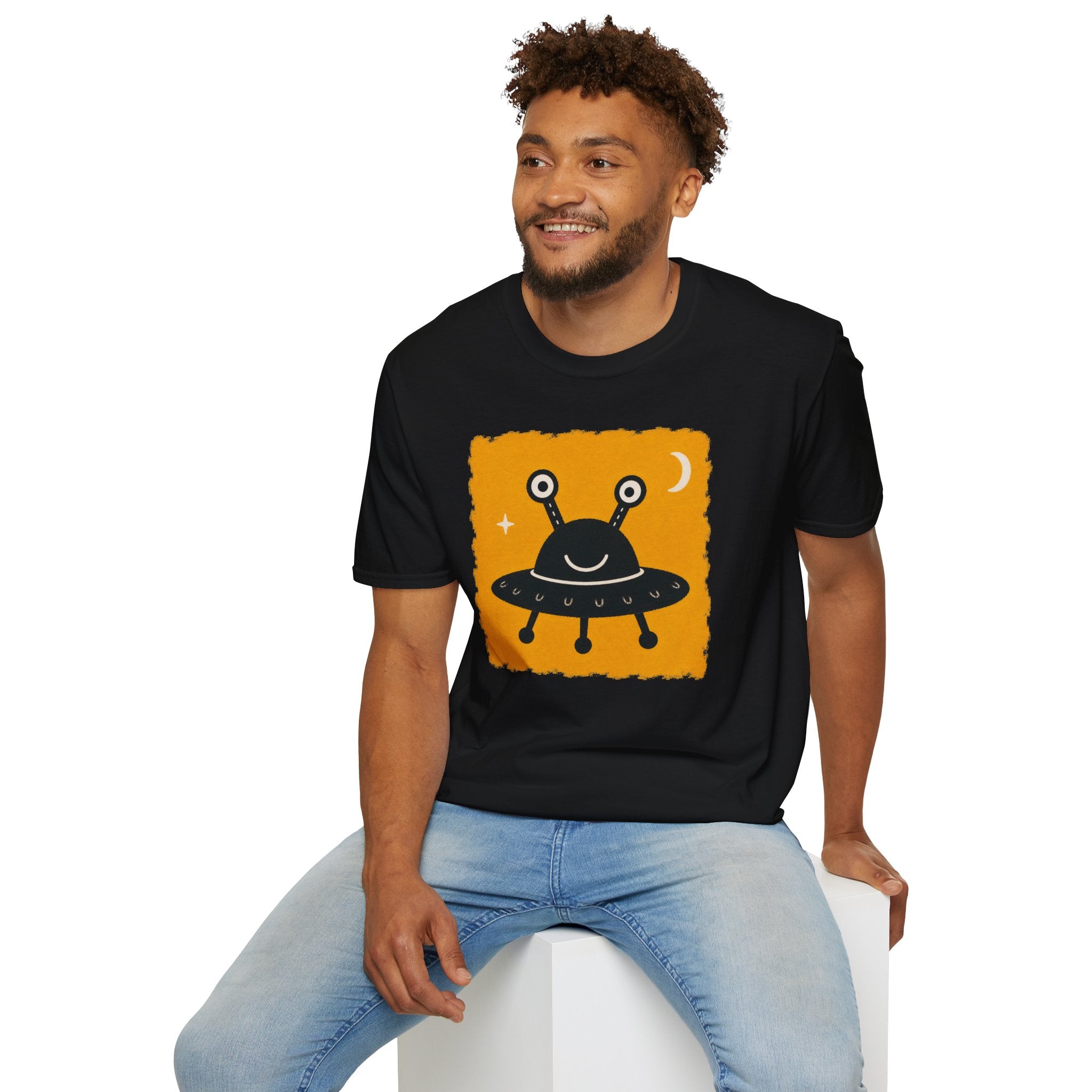 Little Visitors: The Guest UFO T-Shirt