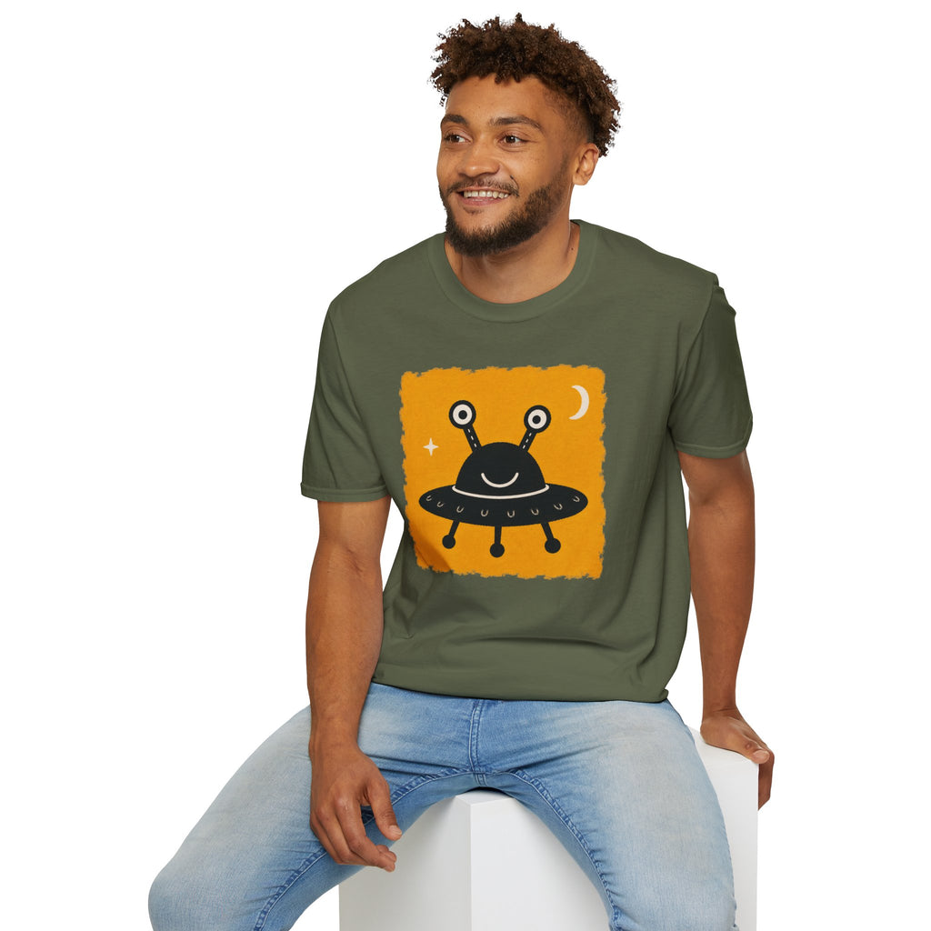 Little Visitors: The Guest UFO T-Shirt