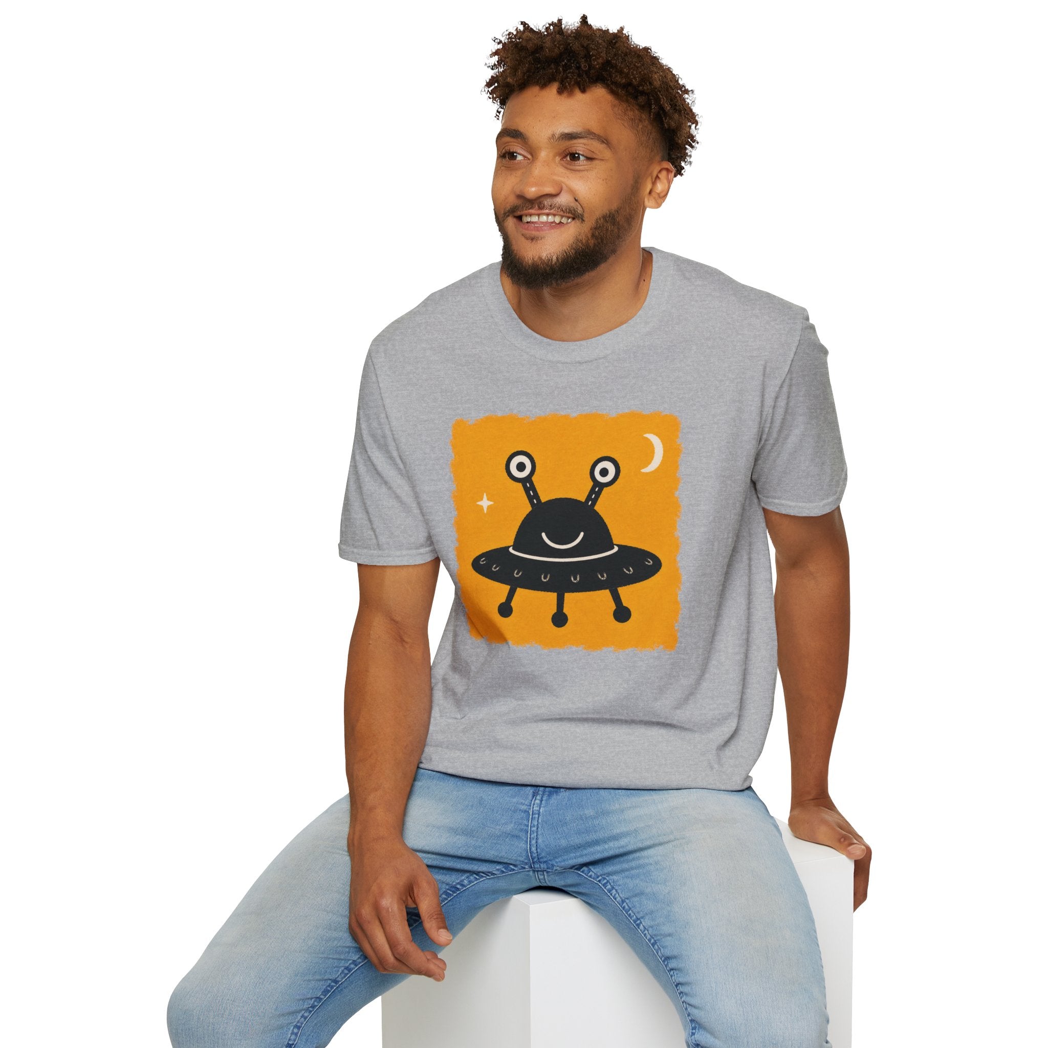 Little Visitors: The Guest UFO T-Shirt