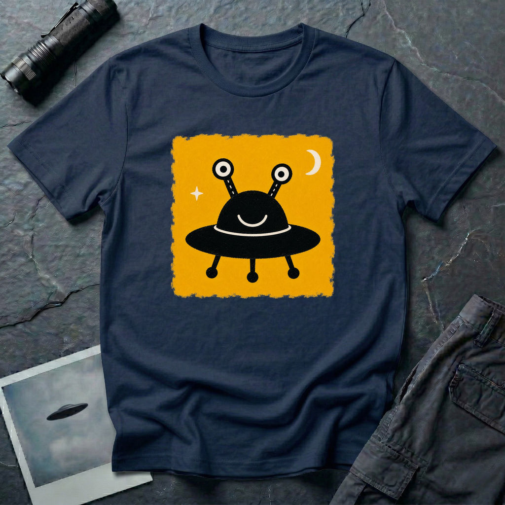 Little Visitors: The Guest UFO T-Shirt