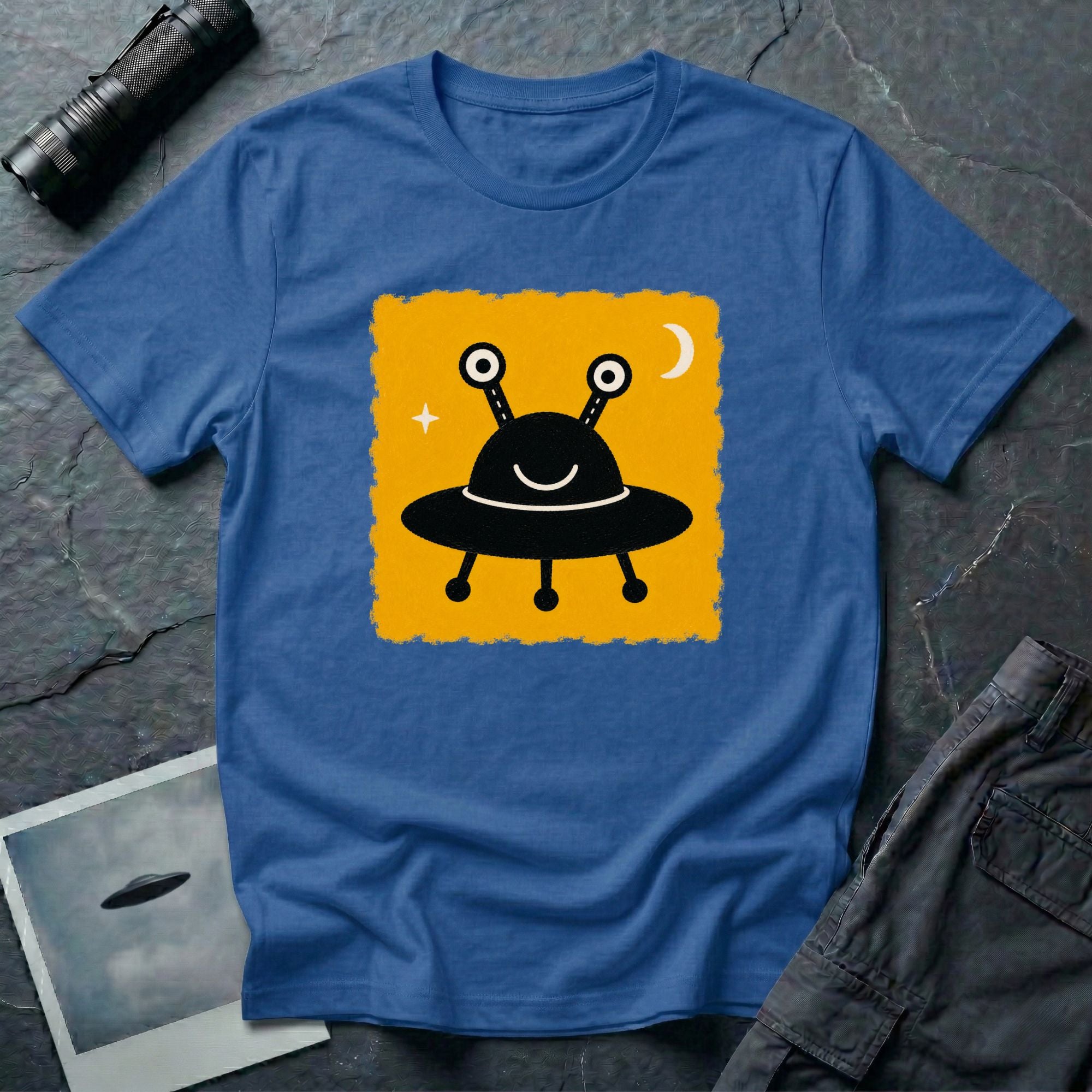 Little Visitors: The Guest UFO T-Shirt